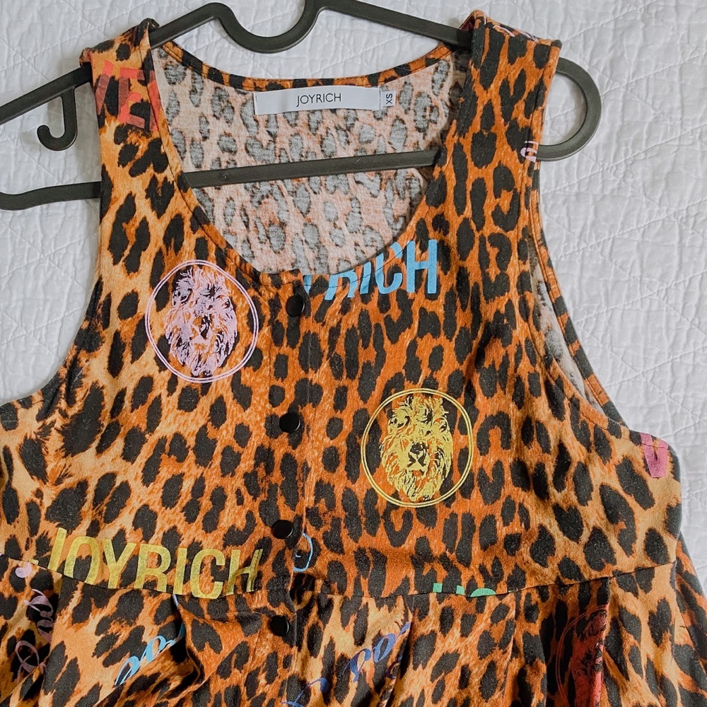 JOY RICH DRESS - Leopard Print Style